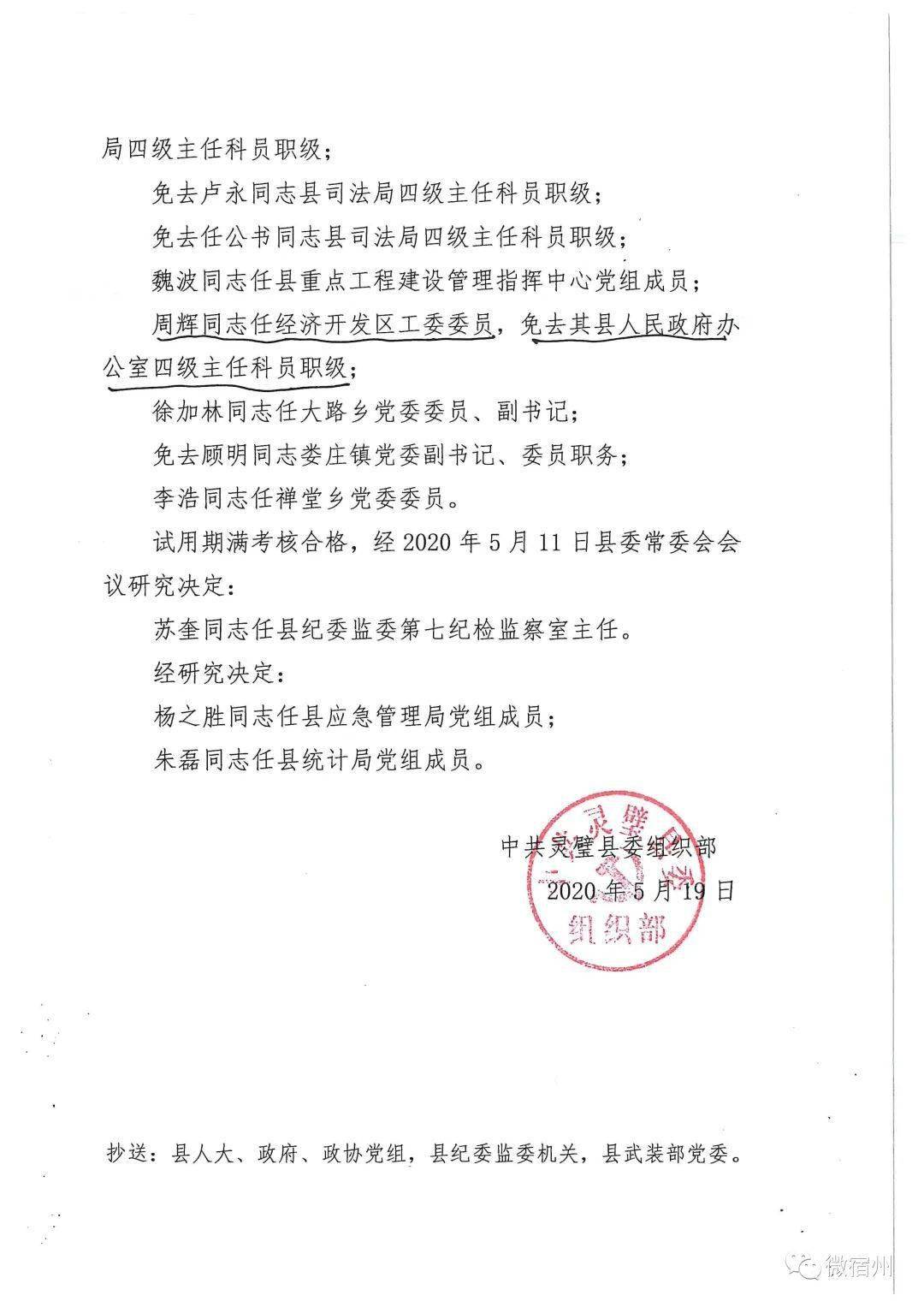 靈璧最新人事任免,靈璧最新人事任免動態(tài)