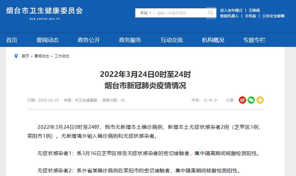 煙臺(tái)新冠病毒病例最新動(dòng)態(tài)及觀點(diǎn)分析