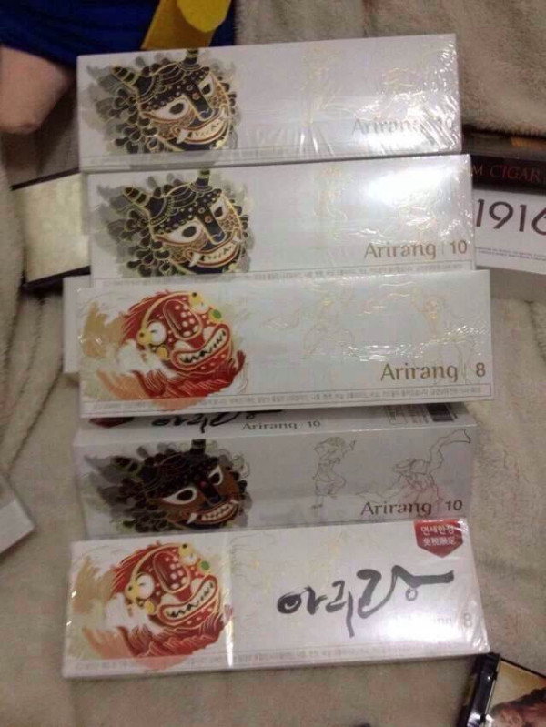 韓國煙價(jià)格表及圖片大全