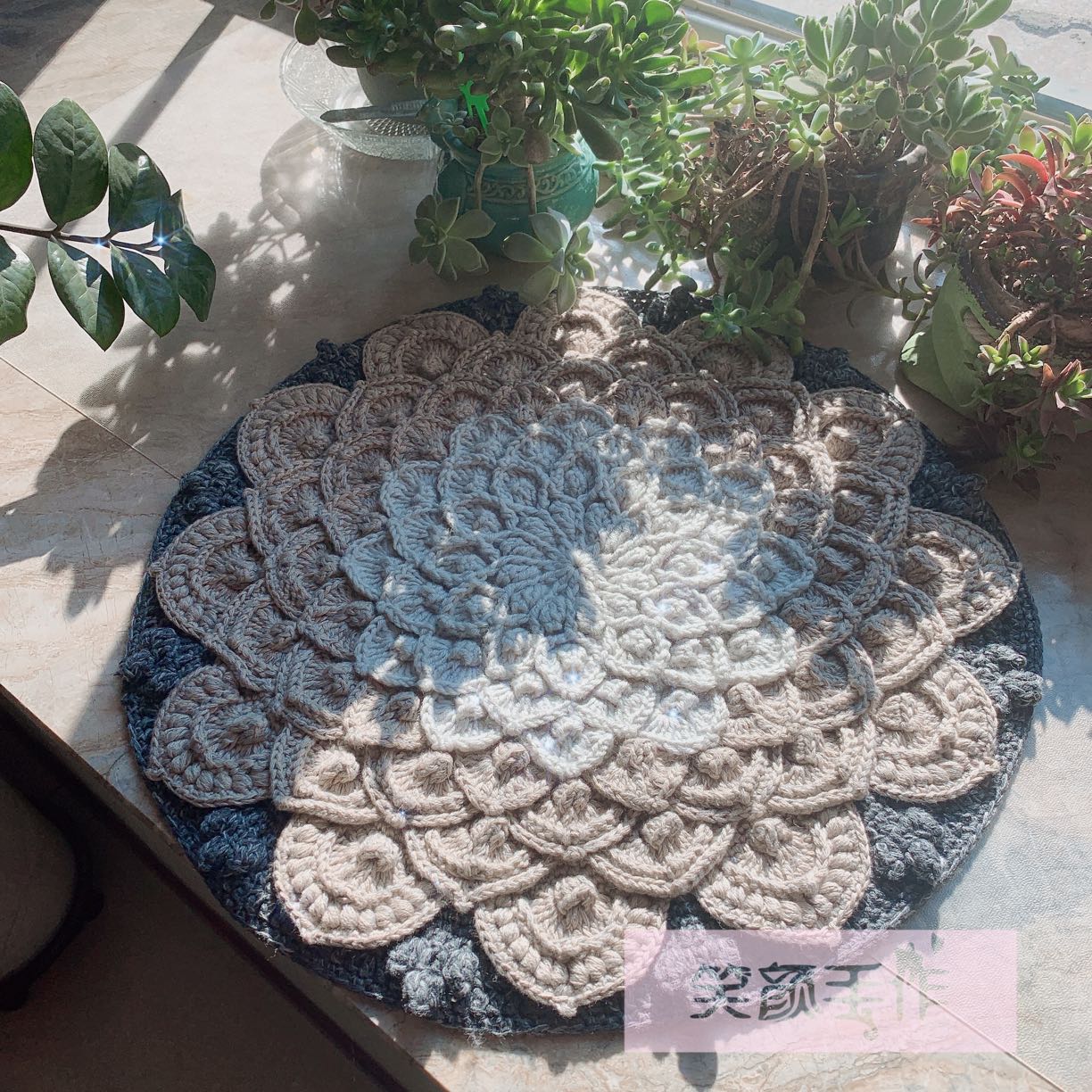 蓮花坐墊最新鉤法視頻，編織自信與成就感的指南秘籍