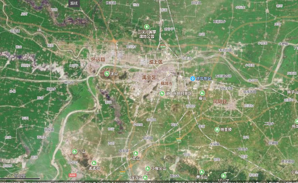 淮南市最新地圖版本的價值與影響分析