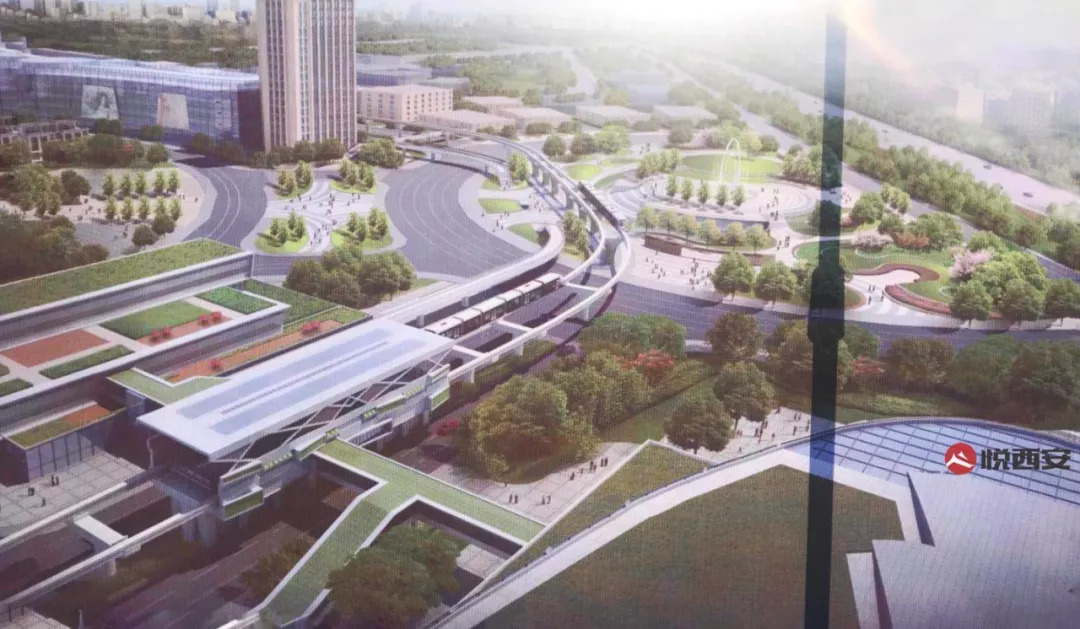 西安云軌最新進展,云端之下的溫馨旅程啟程