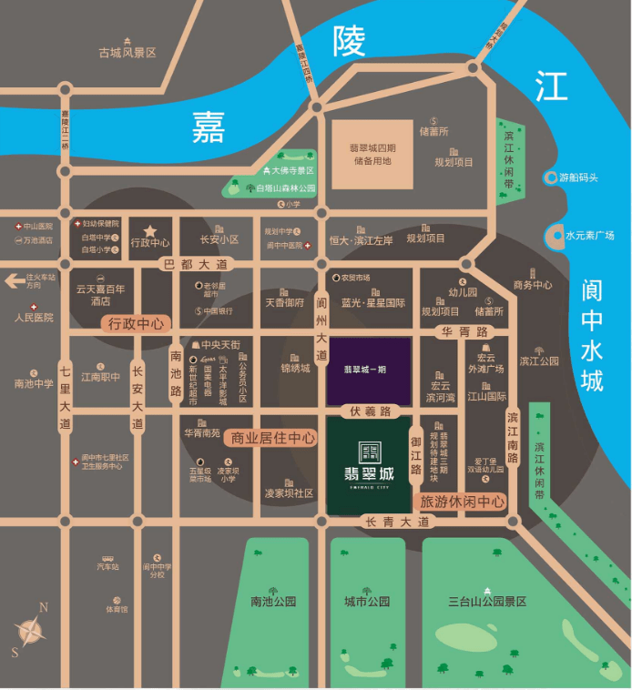 閬中新城首座最新動(dòng)態(tài)揭秘