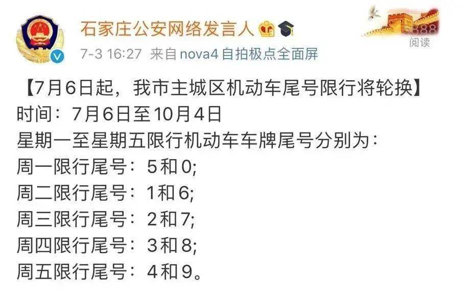 滄州市最新限號通知回顧與影響分析