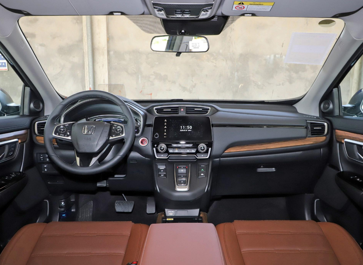 最新款CRV內(nèi)飾圖片大揭秘，豪華升級，細節(jié)展現(xiàn)品質(zhì)